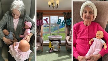 Motherhood reminiscence at North Shields care home